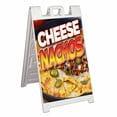 thumbnail image 1 of Cheese Nachos (24" X 36") Standard A-Frame Signicade, Includes Decal Applied To Stand, 1 of 4