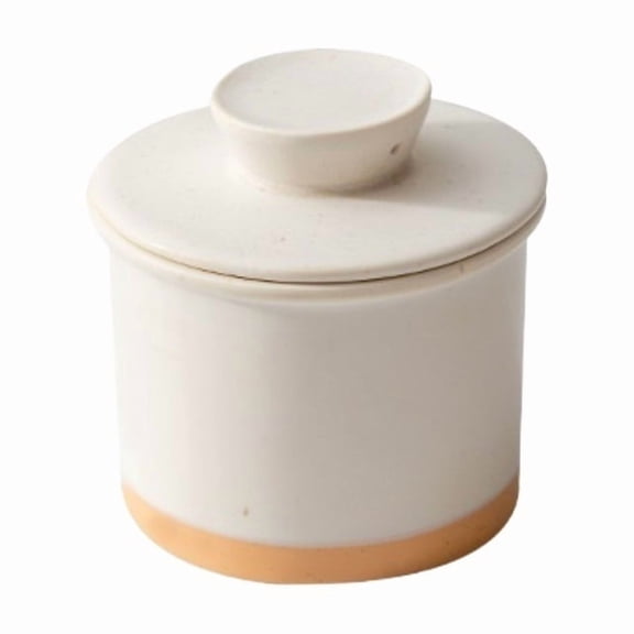 Cheese Organiser Ceramic Butter Dish with Lid for Kitchen Organiser