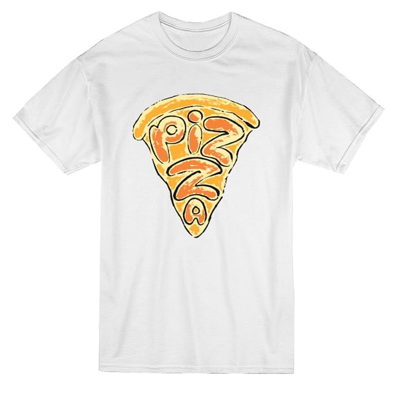 Cheese Pizza Yellow Graphic Tee - Image by Shutterstock