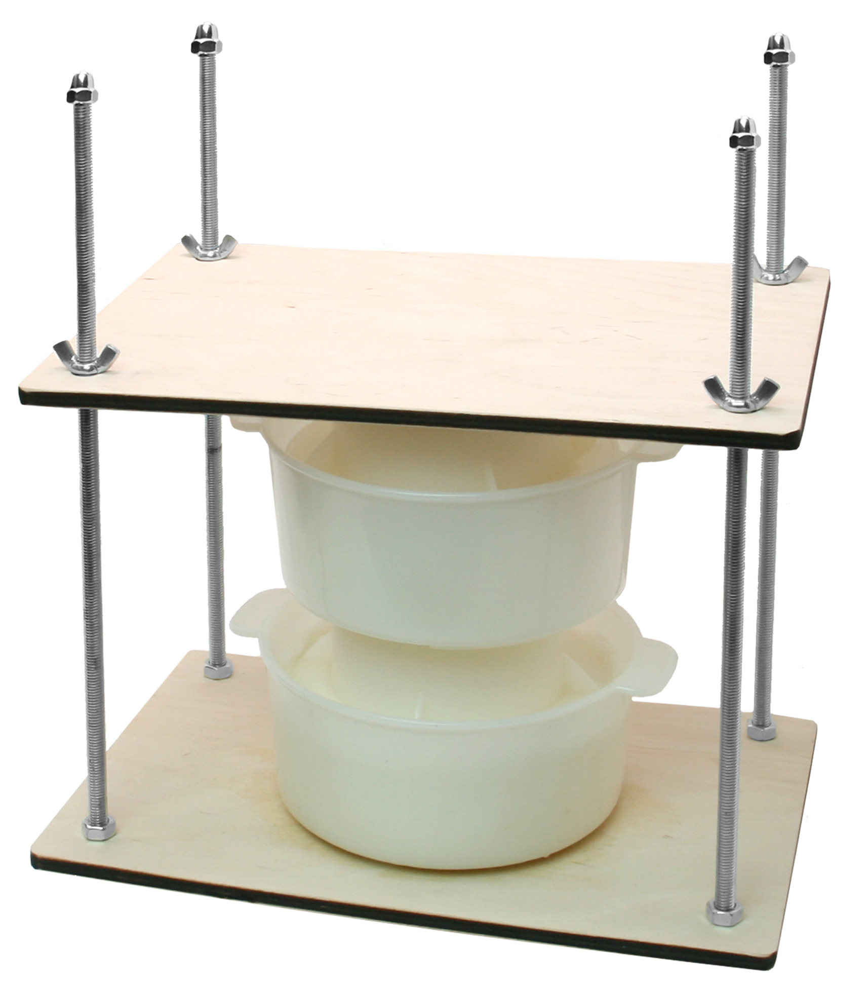 Cheese Press for Cheese Making 12 in Cheesemaking Kit with Wooden