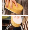thumbnail image 1 of Cheese Shaped Large Honeycomb Household Cleaning Sponge Kitchen Dish Sponge Eco Non-Scratch Multi-Purpose Scrub Sponge for Washing Household Chores,1Pcs, 1 of 9