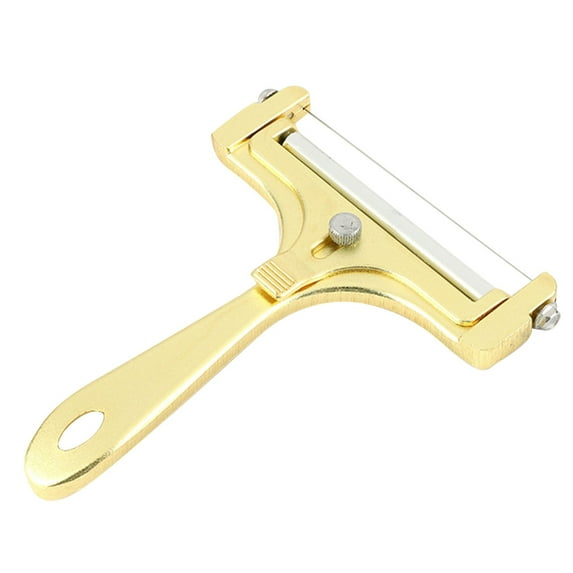 Cheese Slicer under $5! CQCYD Cheese Slicer with Adjustable Thickness, Stainless Steel Cheese Cutter, Kitchen Tool for Block Cheese and Butter, Manual Cheese Grater for Hard and Soft Cheeses