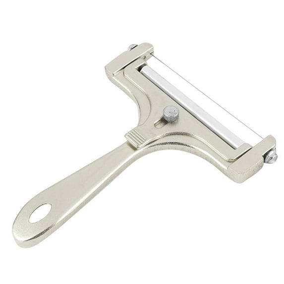 Cheese Slicer under $5! CQCYD Cheese Slicer with Adjustable Thickness, Stainless Steel Cheese Cutter, Kitchen Tool for Block Cheese and Butter, Manual Cheese Grater for Hard and Soft Cheeses