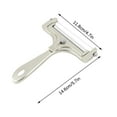 thumbnail image 1 of Cheese Slicer Adjustable Thickness Stainless Steel Wire Cutter Block Cheese Grater Kitchen Tool for Hard Cheese​​, 1 of 7