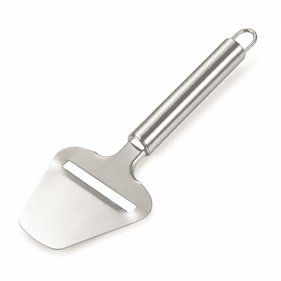 Cheese Slicer and Server, 8.46" Manual Cheese Cutter with Wide Blade, Kitchen Cheese Planer and Serving Tool for Cheese Slices, Charcuterie Boards, Sandwiches and Everyday Food Prep