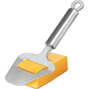 Cheese Slicer Stainless Steel, 8.5 Inch Cheese Knife Heavy Duty Plane Cheese Cutter, Shaver, Server For Semi Soft, Semi Hard Cheese