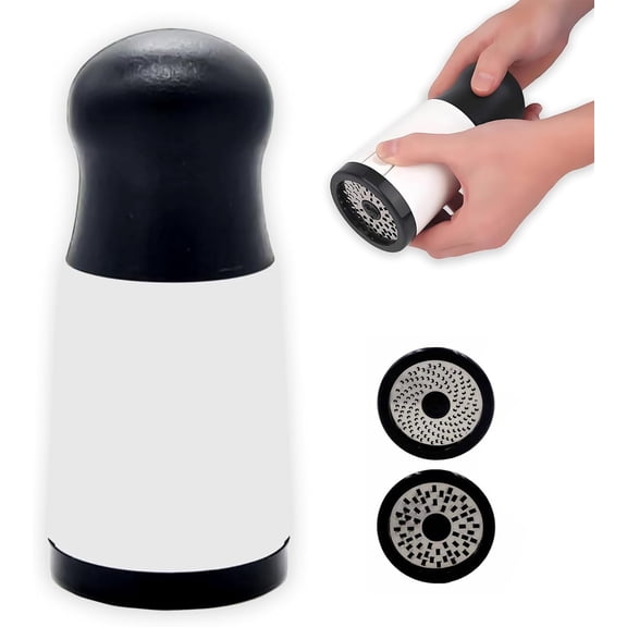 Cheese Slicer cheese cutter,Kitchen Rotary Cheese Chopper With Two Interchangeable Food Grade 18/10 Stainless Steel Blades, Kitchen Tool, Household Necessity