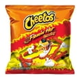 Cheese Snacks, Crunchy Hot, 2Ounce Large Single Serve Bags (Pack of 64