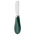 thumbnail image 1 of Cheese Spreader Knives Butter Knife with Holes in Blade, Ongmies Stainless Steel Butter Spreader with Elegant Ceramic Handle for Neatly Spreading Butter, Jam, and Cheese on Bread, Dark Green, 1 of 10