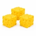 thumbnail image 1 of Cheese Squish Toy Stress Relief Fidget Slow Rising Sensory Squeeze Cube Desk Decor Anxiety Relief Novelty Gift Party Favor Relaxation Toy,3PCS, 1 of 7