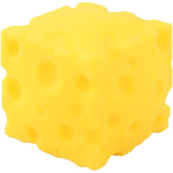 Cheese Squishy, Cheese Squishies Stress Balls, 1.6-Inch