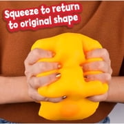 Cheese Squishy Cube 5 Inch Squishy Squeeze Cheese Block, Stretchy Sensory Fidget Toys Stress Ball Stress Relief Toy for Adults, Focus & Relaxation