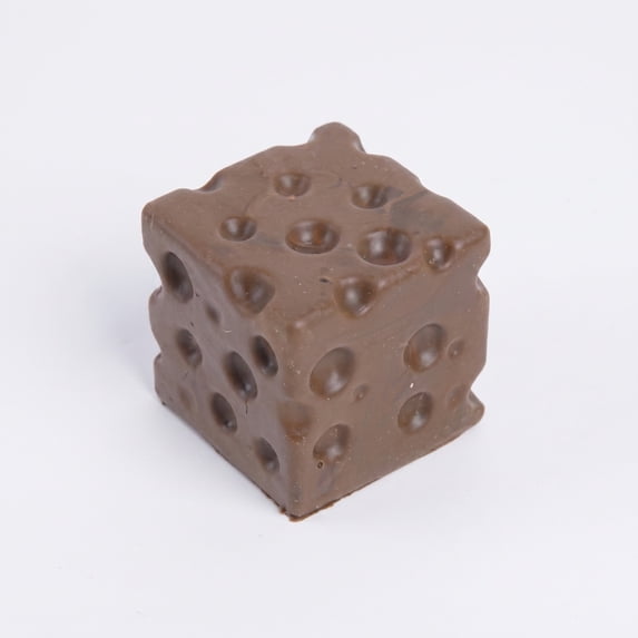 Squishy Cheese Block, Realistic Slow Rising Food Fidget for Stress Relief and Anxiety Relaxation, Portable Christmas Gift for Adults