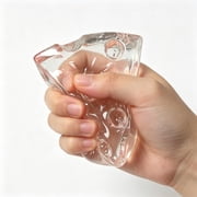 Cheese Squishy Food Squishy Translucent Cheese Slice Ultra Soft Slow Rebound Squeeze for Sensory Fidget Relaxation