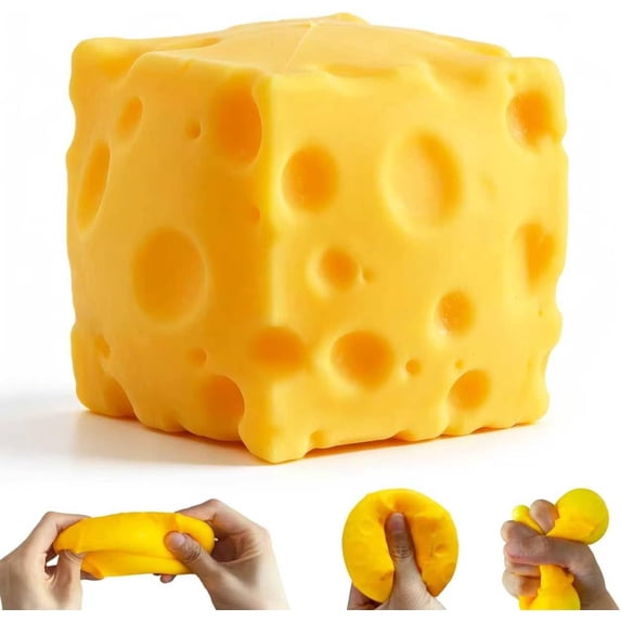 Slow Rising Cheese Cheese Squishy,Slow Rising Squishing,Cheese Squishies Stress - Walmart.com