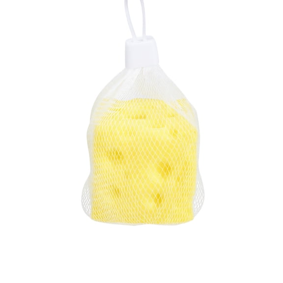 Cheese Squishy Squeeze Toy with Mesh Bag Portable Cute Slow Rising Butter Squishy for Stress Relief and Sensory Fun Daily Play, 2 Inch