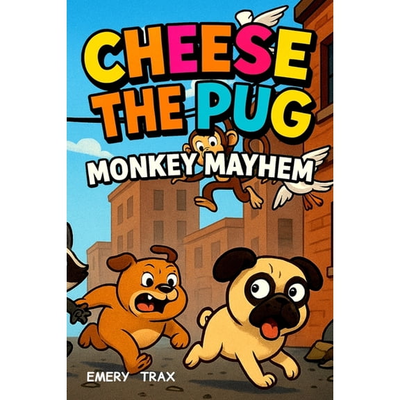 Cheese the Pug and the Midnight Monkey Mayhem: A Funny Chapter Book for Boys Ages 8-12 Who Love Silly Adventure Stories, (Paperback)