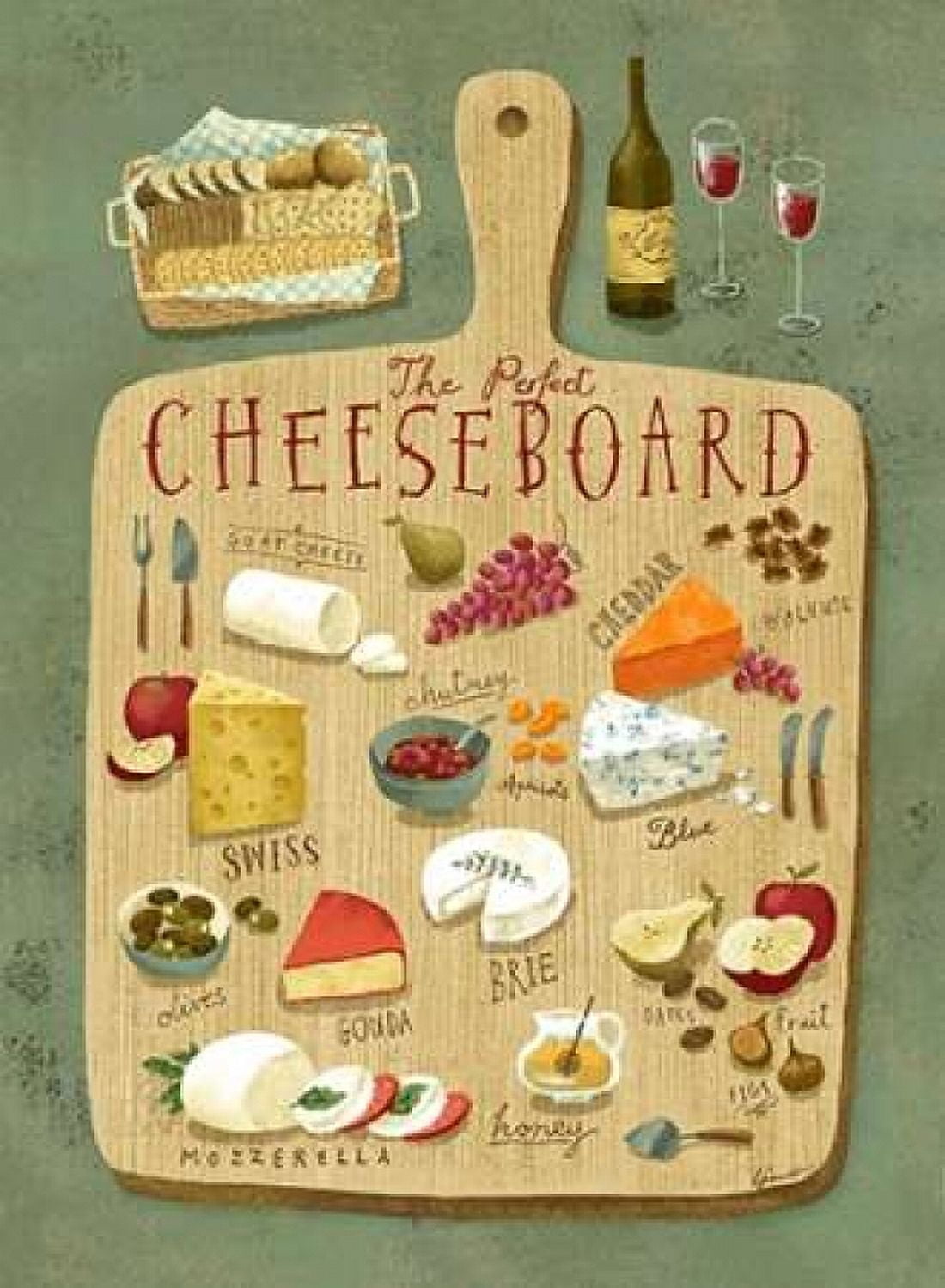 Cheeseboard Canvas Art - Richard Faust (20 x 28)