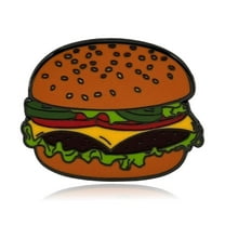Cheeseburger Enamel Pin - Clayton Jewelry Labs