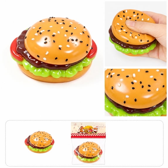 Cheeseburger Form Novelty Decor, Desk Decor, Cute Home Decor, Kitchen Countertop Decor, Kitchen Decorations, Home Decor Kitchen, Kitchen Sets for Home Decorations, Small Storage,