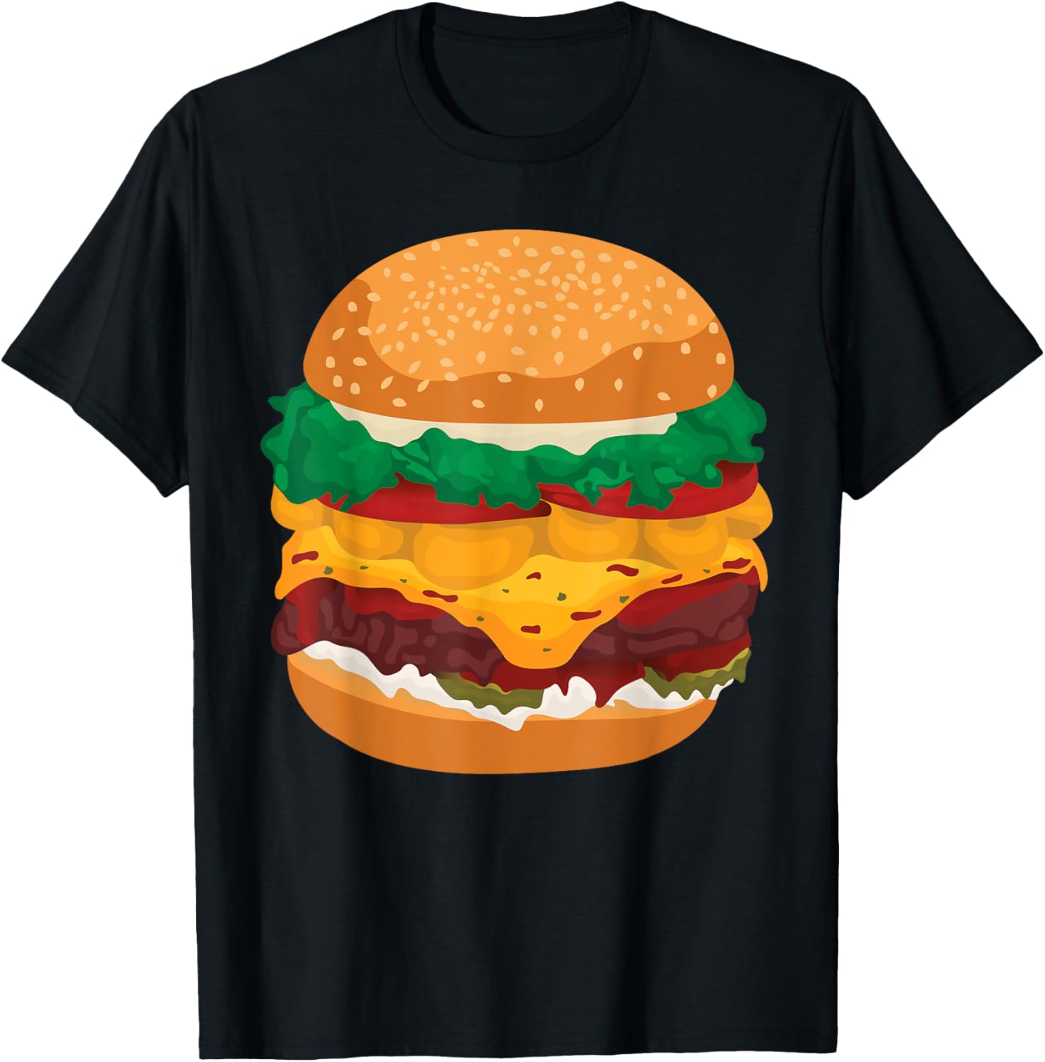 Cheeseburger Hamburger Burger Funny Food Halloween Costume TShirt