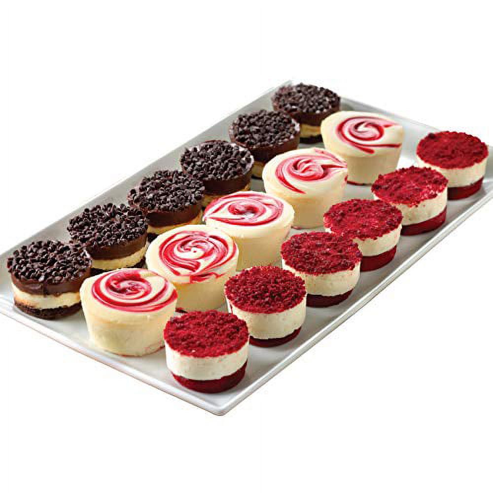 Cheesecake Little Fellas Mini Cheesecake Sampler (18 Mini Cakes