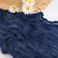 thumbnail image 1 of Cheesecloth Table Runner, 13Ft Navy Blue Long Cheese Cloth Boho Gauze Table Runner for Wedding Bridal Baby Shower Birthday Holiday Party Sheer Table Decorations,1 Pcs, 1 of 6