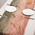 thumbnail image 1 of Cheesecloth Table Runners Gauze Table Runners Boho Wedding Decor Rustic Sheer Table Runner for Wedding Table Baby Bridal Shower Birthday Party Decorations, 1 of 6