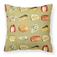 thumbnail image 1 of Cheeses Fabric Decorative Pillow - 14 x 3 x 14 in., 1 of 1