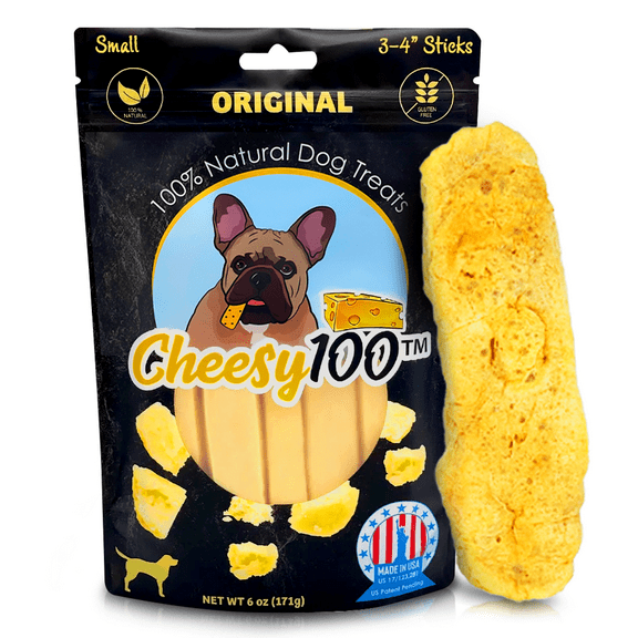 Cheesy100 (5xS, 6 oz) | American Yak Cheese Chews for Dogs (pH 6) | Himalayan Chews (pH 4.3) 6 oz