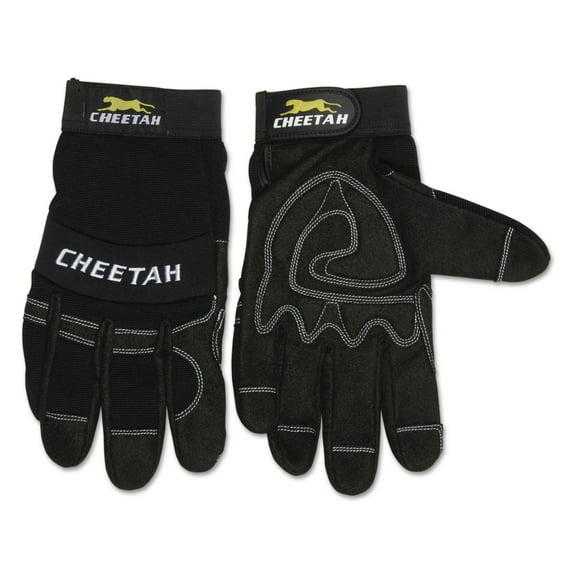 Cheetah 935ch Gloves, Small, Black | Bundle of 5 Pairs