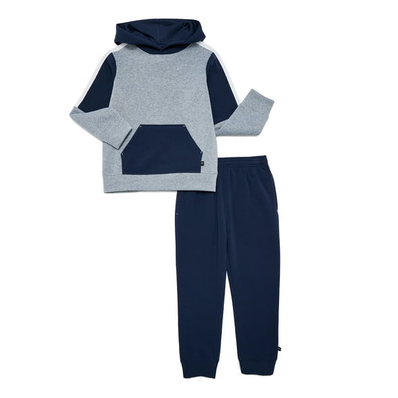 Cheetah Boys Active Fleece Hoodie and Joggers Set, 2-Piece, Sizes 4-18 & Husky