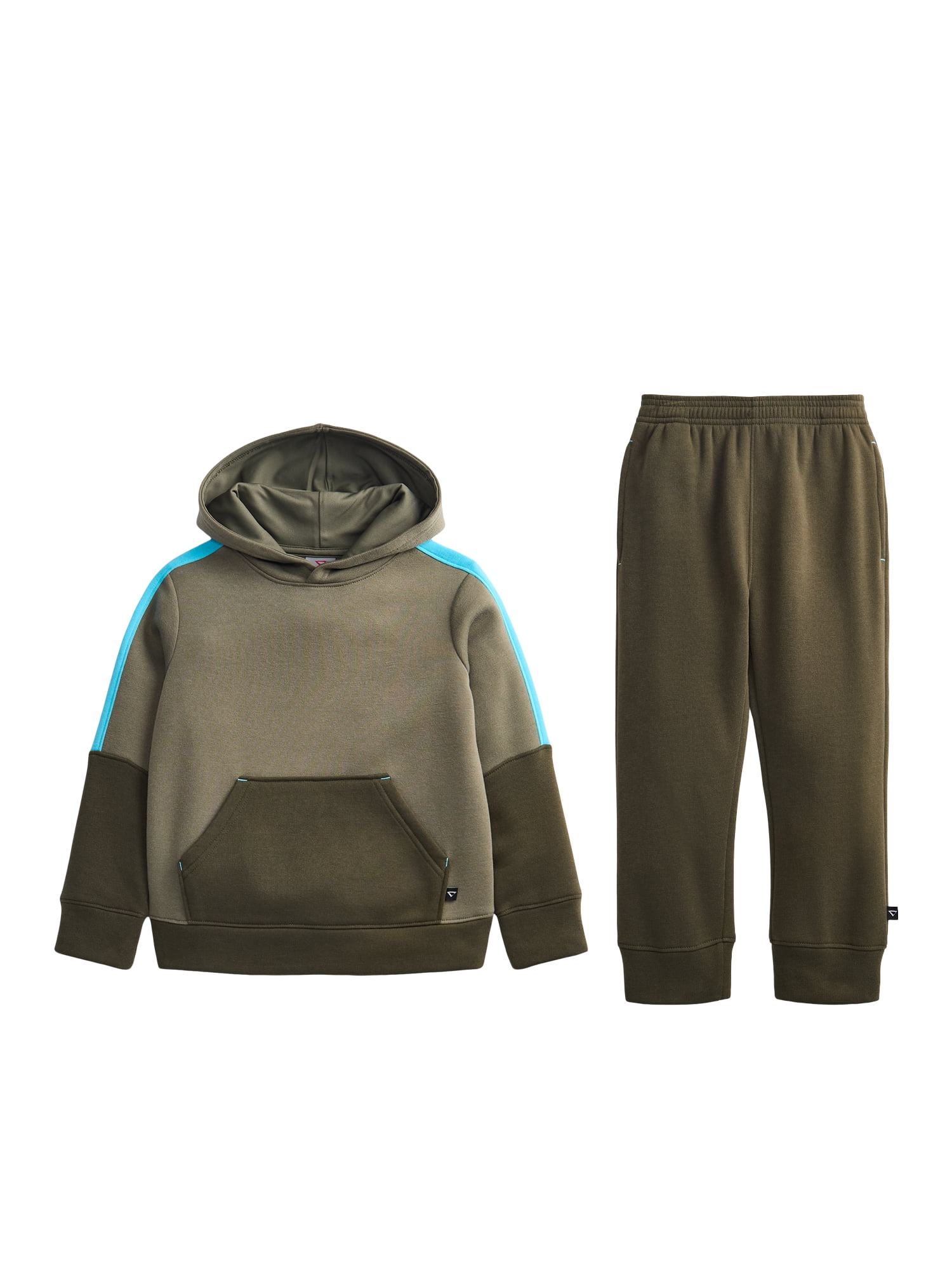 Cheetah Boys Active Fleece Hoodie and Joggers Set, 2 Piece, Sizes 4-18 & Husky