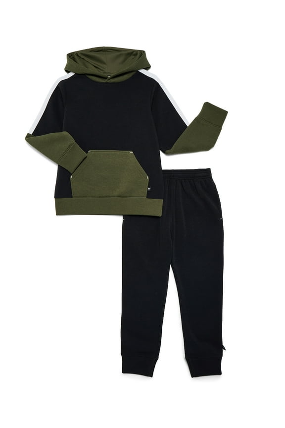 Boys Active Fleece Hoodie and Joggers Set, 2-Piece, Sizes 2T-5T