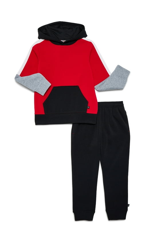 Boys Active Fleece Hoodie and Joggers Set, 2-Piece, Sizes 2T-5T