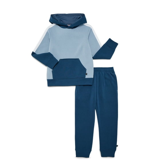 Cheetah Boys Active Fleece Hoodie and Joggers Set, 2-Piece, Sizes 2T-18 & Husky