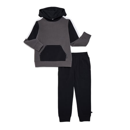 Cheetah Boys Active Fleece Hoodie and Joggers Set, 2-Piece, Sizes 2T-5T
