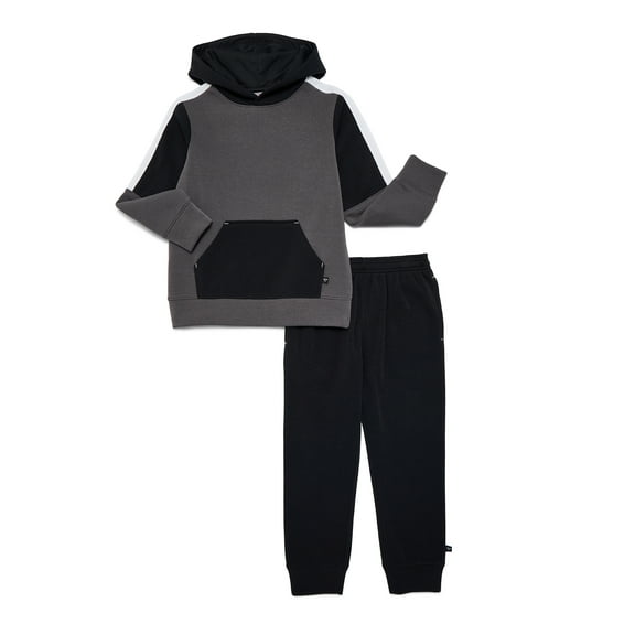 Cheetah Boys Active Fleece Hoodie and Joggers Set, 2-Piece, Sizes 2T-5T