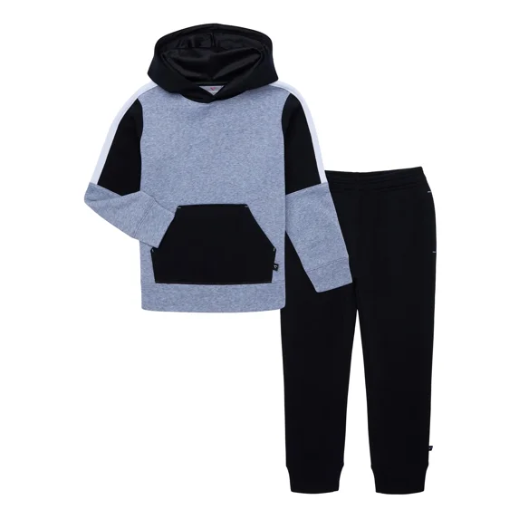 Cheetah Boys Active Fleece Hoodie and Joggers Set, 2-Piece, Sizes 4-18 & Husky