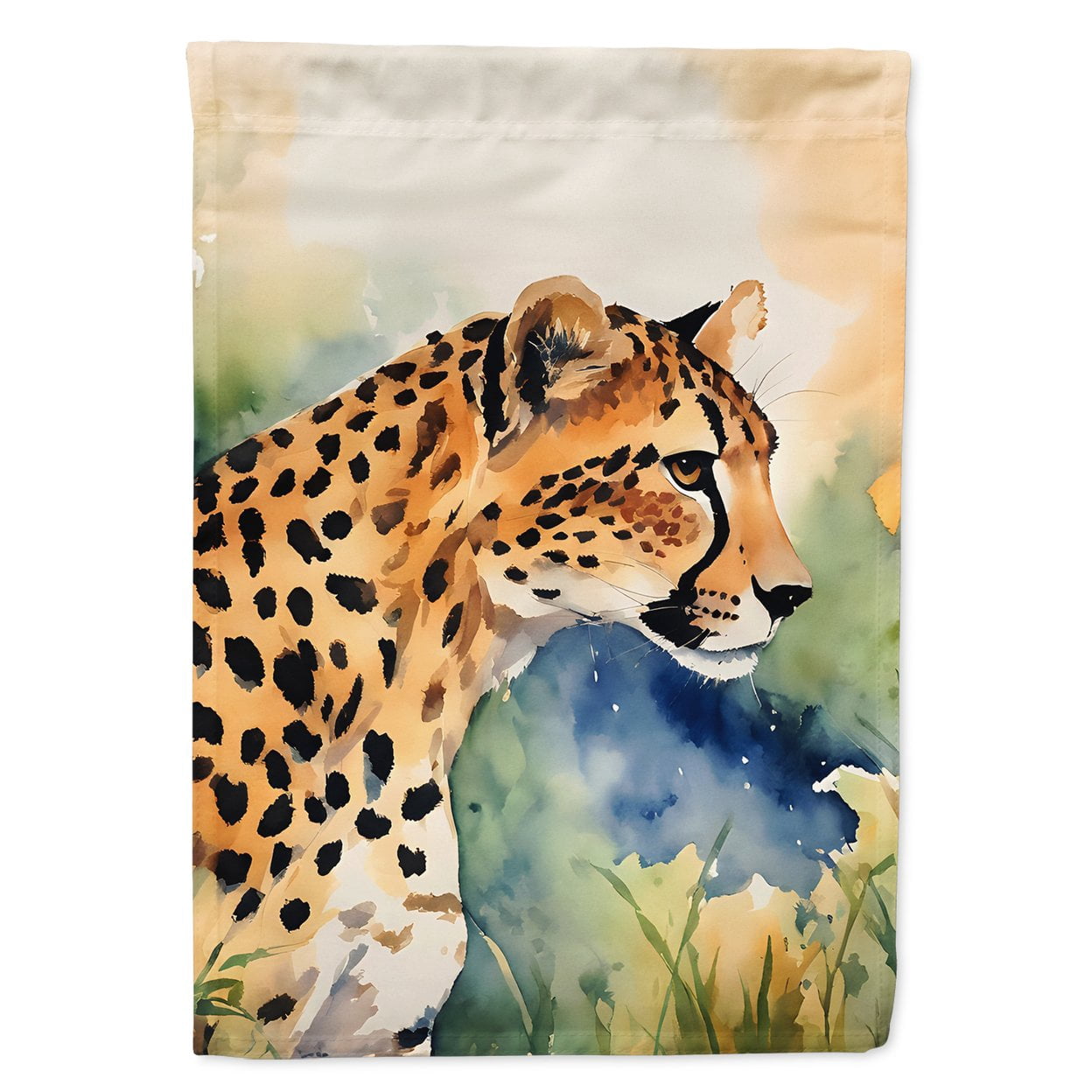 Cheetah Garden Flag 11.25 in x 15.5 in