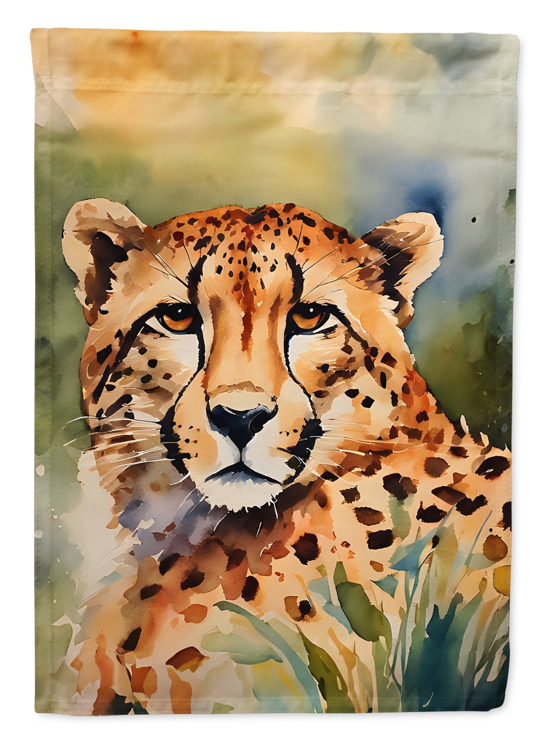 Cheetah Garden Flag 11.25 in x 15.5 in
