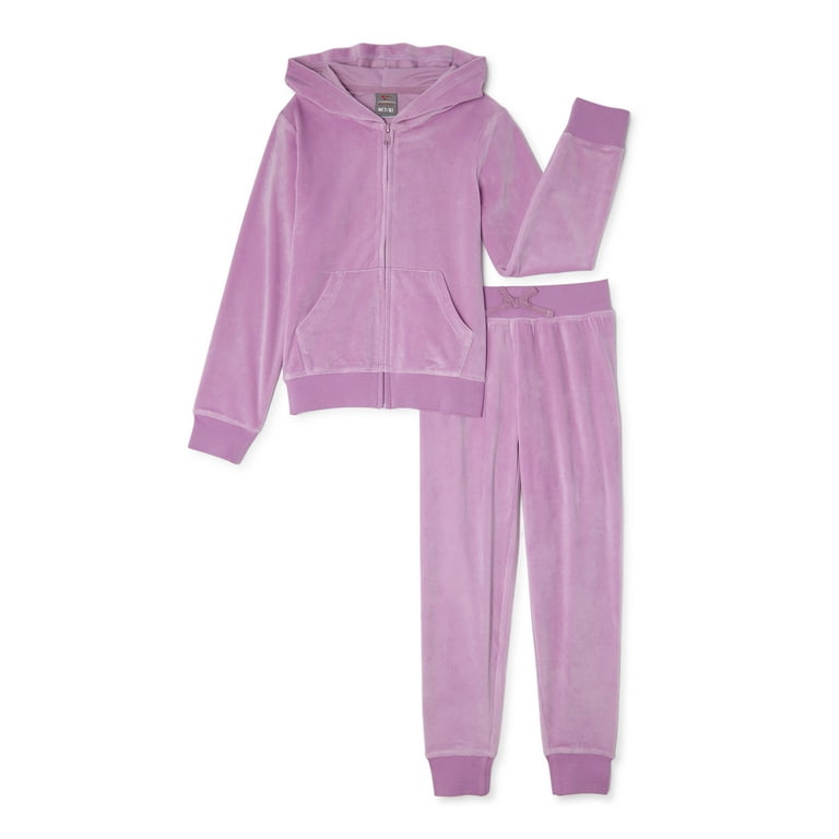 Cheetah Girls Toddler Girls Cozy Velour Zip Up Sweatshirt and