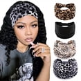 thumbnail image 1 of Cheetah Headbands for Women Short Hair Non Slip Elastic Sweat Hairbands Leopard Print Soft Fabric Hair Bands Workout Yoga Running Sport Thin Hair Wrap for Girls, 1 of 6