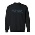 thumbnail image 1 of Cheetah In Motion Sweatshirt Men -Image by Shutterstock, Male 4X-Large, 1 of 4