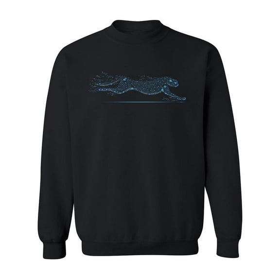 Cheetah In Motion Sweatshirt Men -Image by Shutterstock, Male Small