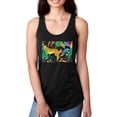 thumbnail image 1 of Cheetah Kingdom Collection. A Racerback Tank Women -June Erica Vess Designs, Female Medium, 1 of 4