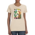 thumbnail image 1 of Cheetah Kingdom Collection. B T-Shirt Women -June Erica Vess Designs, Female 3X-Large, 1 of 4