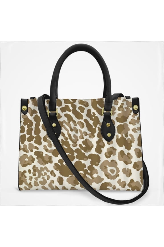 Cheetah Leopard Cross Body Bags For Women Small Leather Female Handbags Fashion Top-Handle Totes