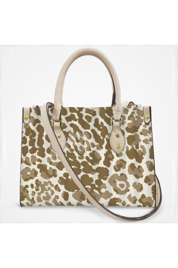 Cheetah Leopard Cross Body Bags For Women Small Leather Female Handbags Fashion Top-Handle Totes