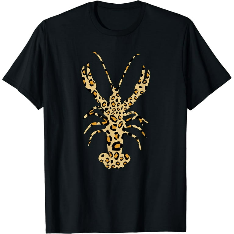Cheetah Leopard Print Crawfish For Women T-Shirt Cheetah Leopard Print Crawfish For Women T-Shirt